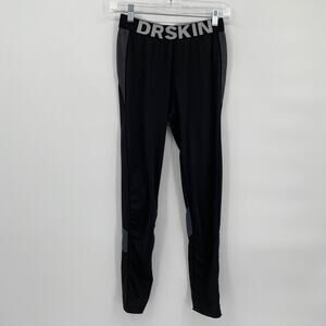 DRSKIN Activewear Leggings Black Stretch Comfort Size Large